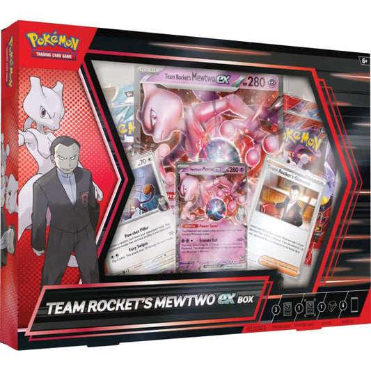 Pokemon Trading Card Game: Team Rocket's Mewto ex Box
