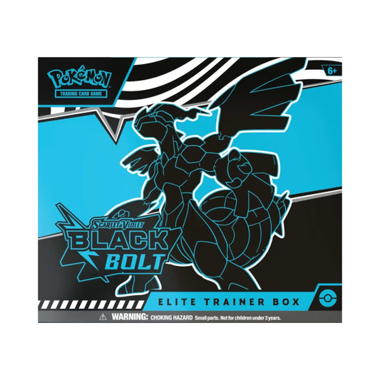 Pokemon Trading Card Game: Scarlet and Violet Black Bolt Elite Trainer Box
