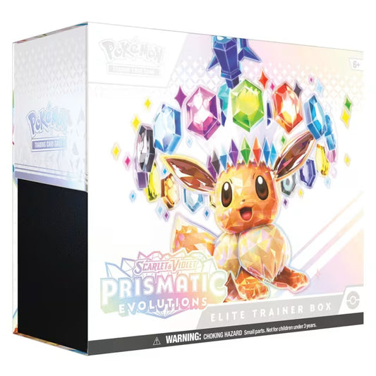 Pokemon Trading Card Game: Scarlet & Violet Prismatic Evolutions Elite Trainer Box